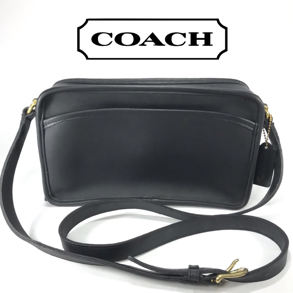 Vintage COACH 9974 Black Leather Purse